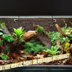 Can I Use Acrylic Paint on Vivarium Interiors