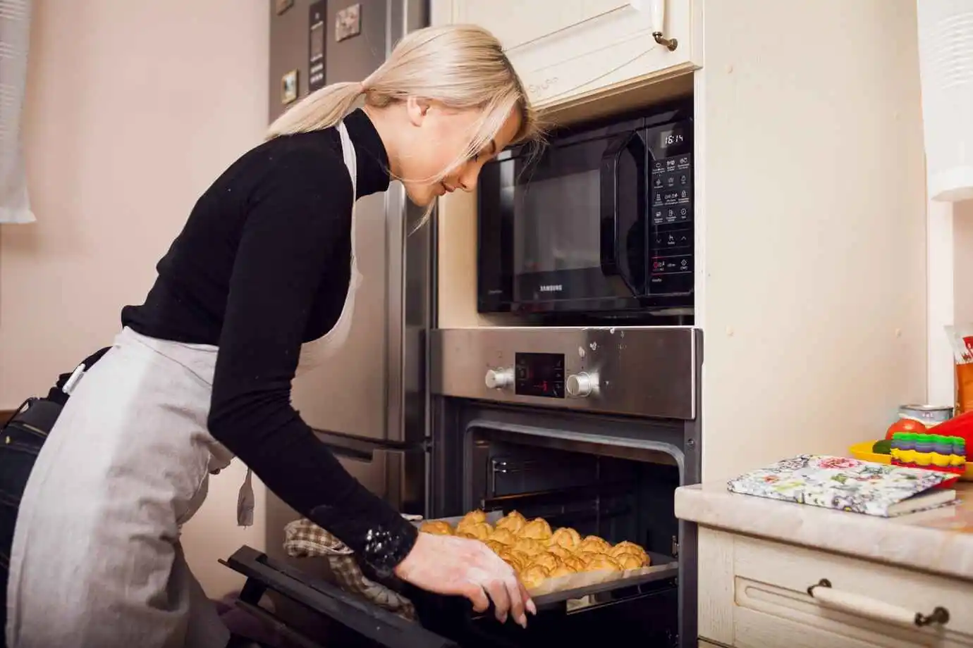 How to Clean a Wolf Oven with a Blue Interior