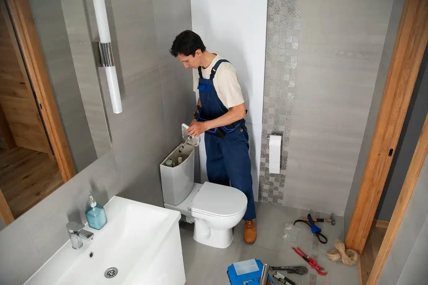 How to Hide Pipes in Your Bathroom