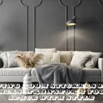 Living Room Stickers for Walls Transform Your Space with Style