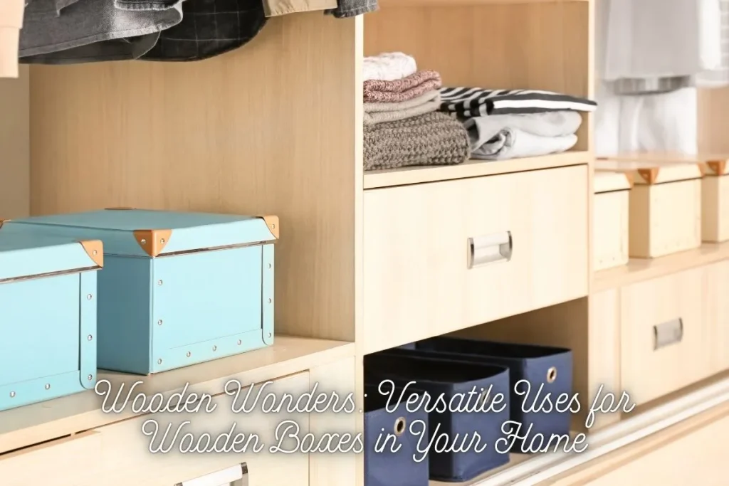 Wooden Wonders Versatile Uses for Wooden Boxes in Your Home