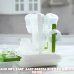 Clean and Dry, Fast Baby Brezza Bottle Sterilizer and Dryer