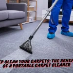 Deep Clean Your Carpets The Benefits of a Portable Carpet Cleaner