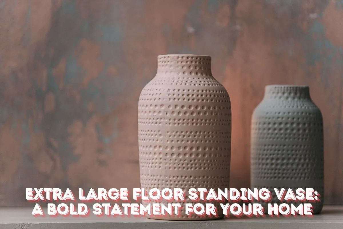 Extra Large Floor Standing Vase A Bold Statement for Your Home