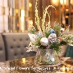 luxury artificial flowers for graves