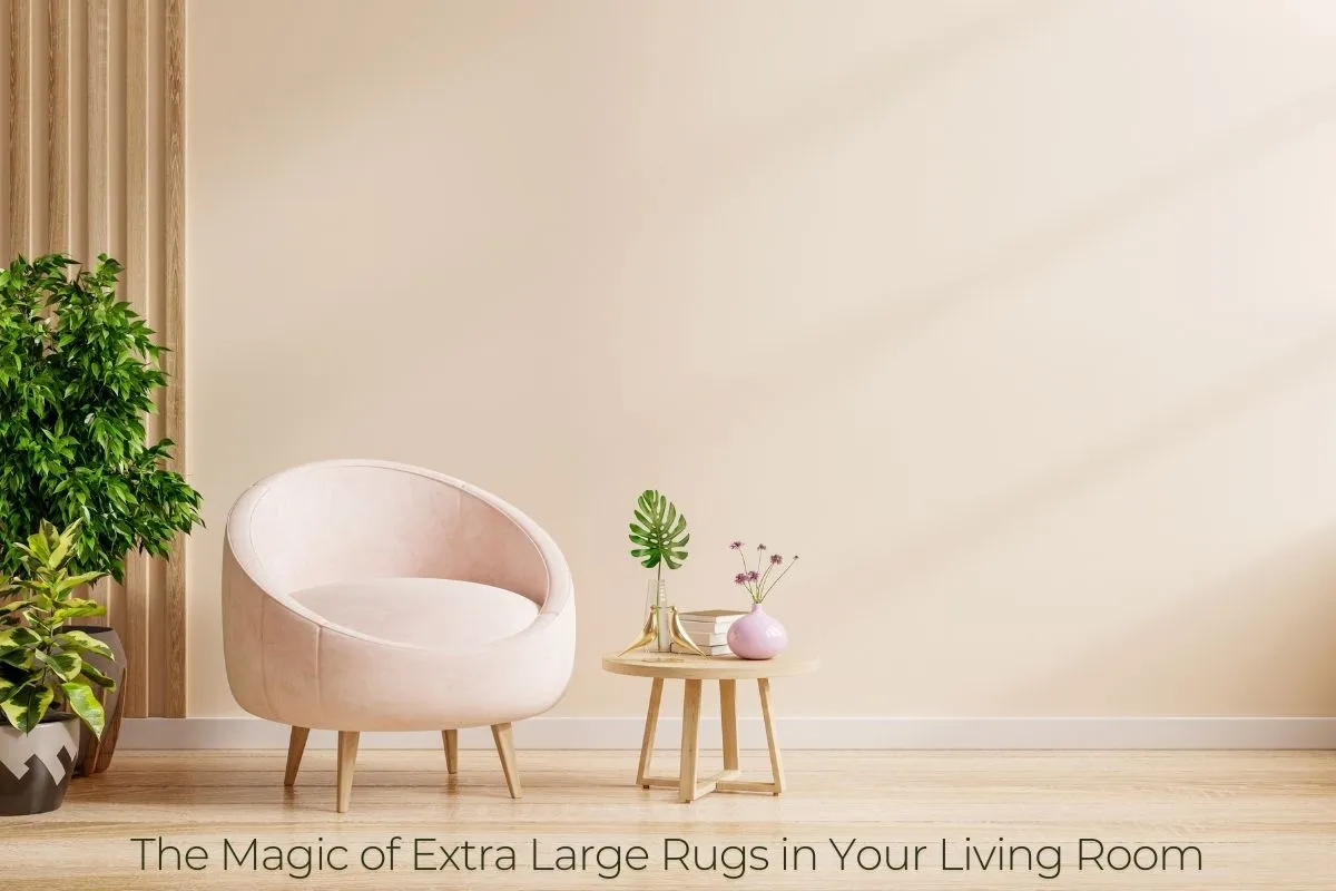 The Magic of Extra Large Rugs in Your Living Room