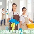 Deep Cleaning vs. Regular Cleaning What’s the Difference and Why It Matters