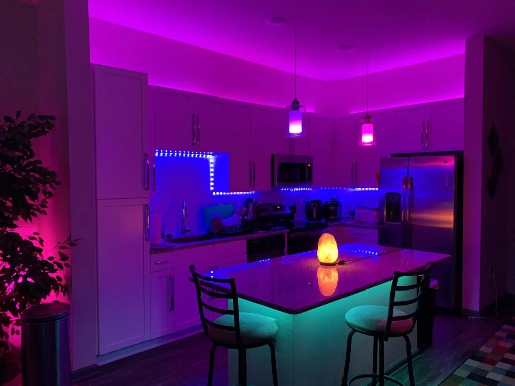 Add Ambient Lighting with LED Strips