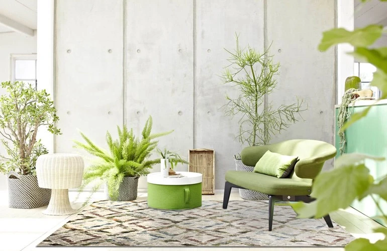 Add Greenery for a Fresh Luxe Look