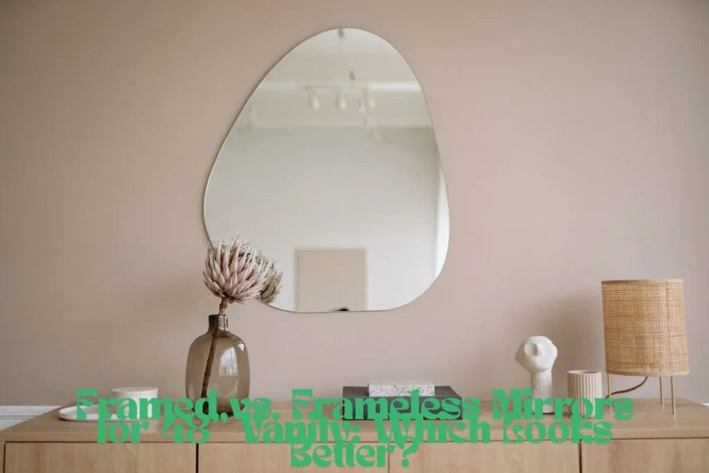 Framed vs. Frameless Mirrors for 48” Vanity Which Looks Better
