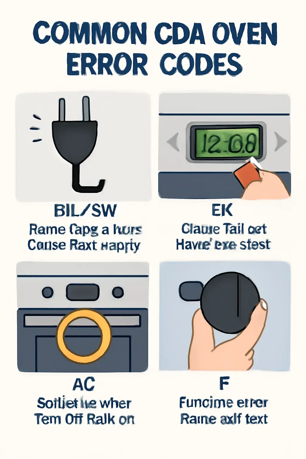 Common Oven Symbols and What They Mean
