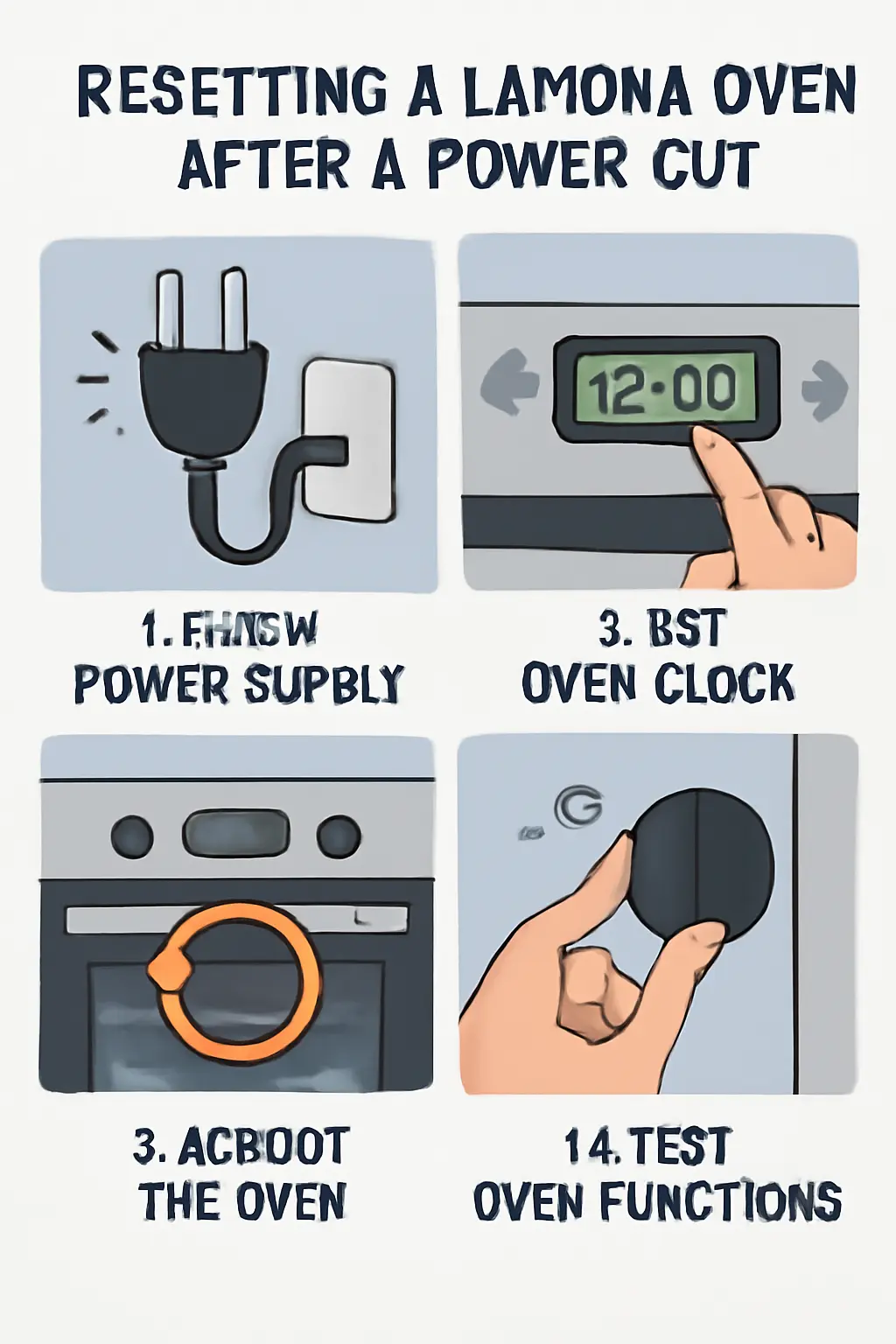 How Do You Reset the Oven After a Power Cut