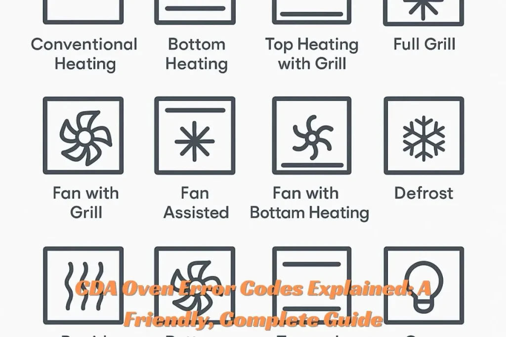 Universal Oven Symbols Guide Easy and Friendly Explanation for Home Cooks