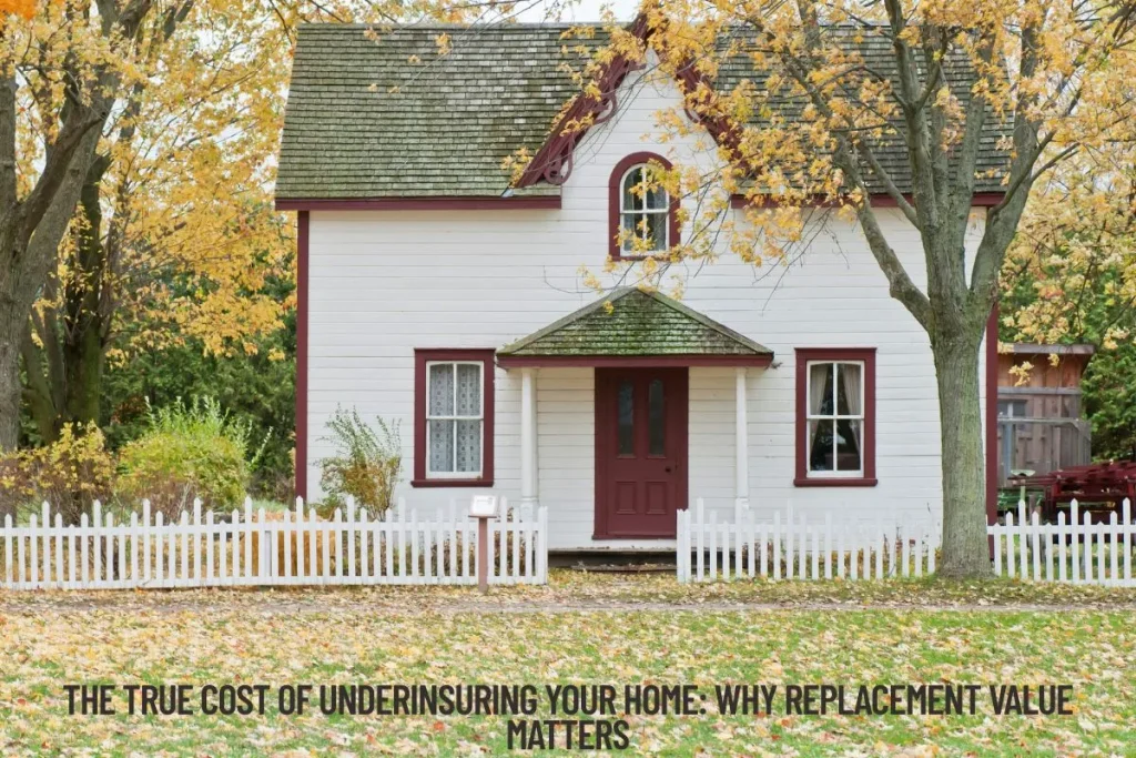 The True Cost of Underinsuring Your Home Why Replacement Value Matters