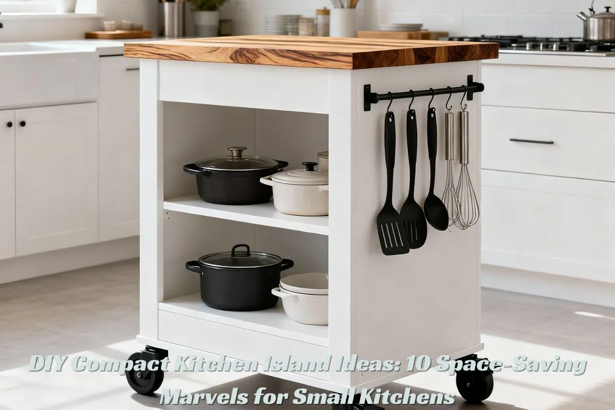 DIY Compact Kitchen Island Ideas 10 Space-Saving Marvels for Small Kitchens