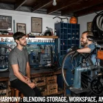 Garage Harmony Blending Storage, Workspace, and Style
