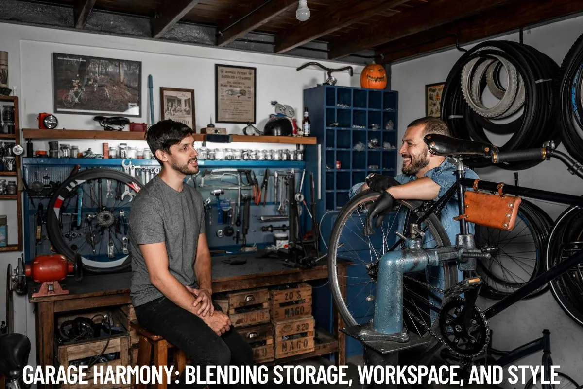 Garage Harmony Blending Storage, Workspace, and Style