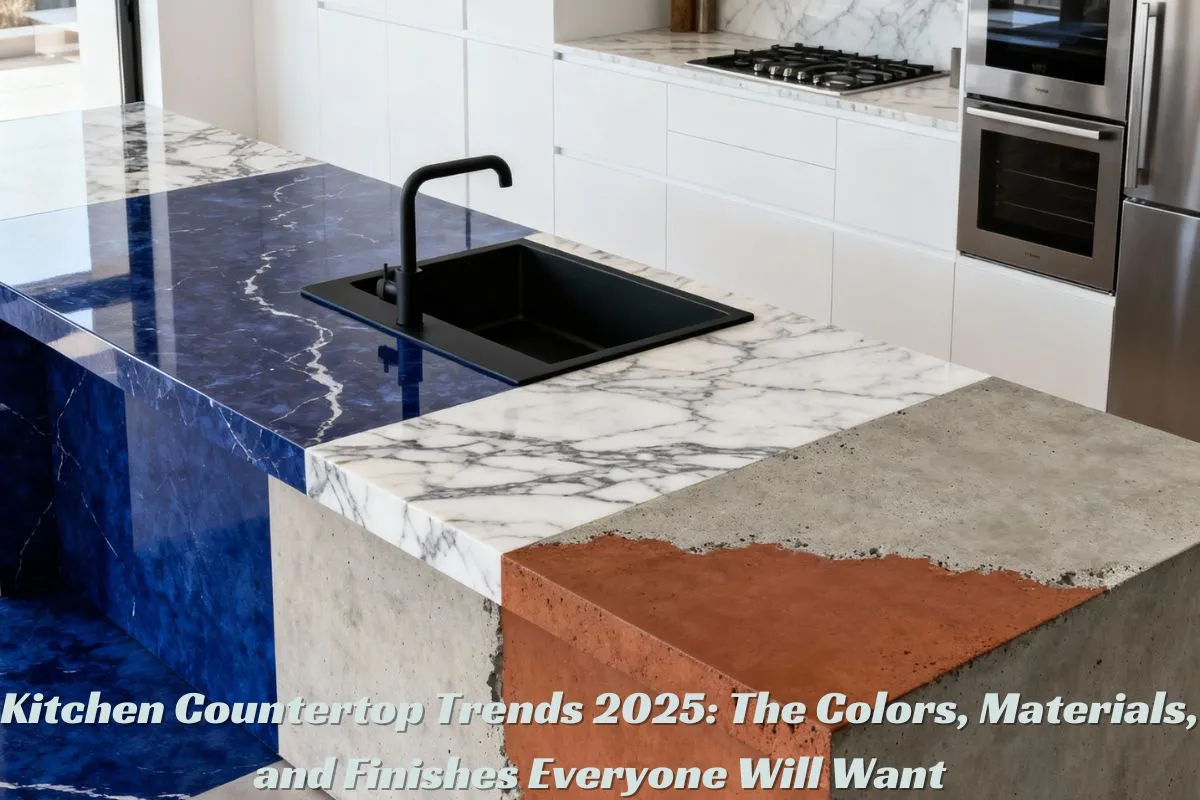 Kitchen Countertop Trends 2025