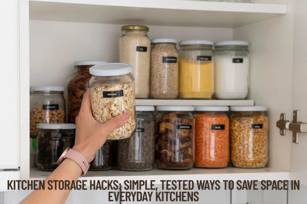 Kitchen Storage Hacks Simple, Tested Ways to Save Space in Everyday Kitchens