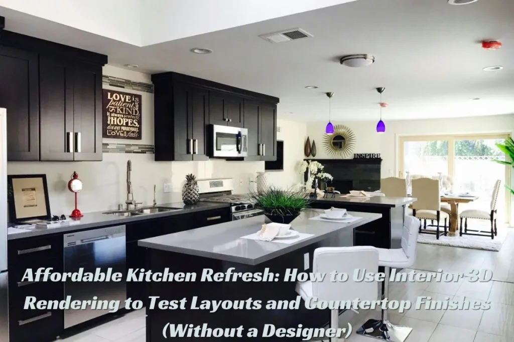 How to Use Interior 3D Rendering to Test Layouts