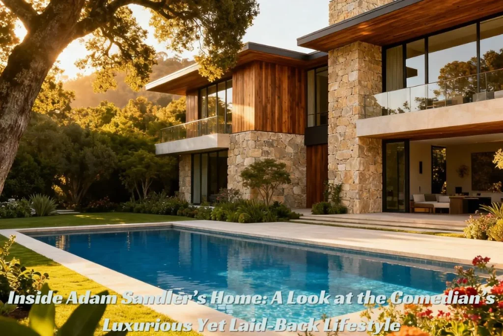 Inside Adam Sandler’s Home A Look at the Comedian’s Luxurious Yet Laid-Back Lifestyle