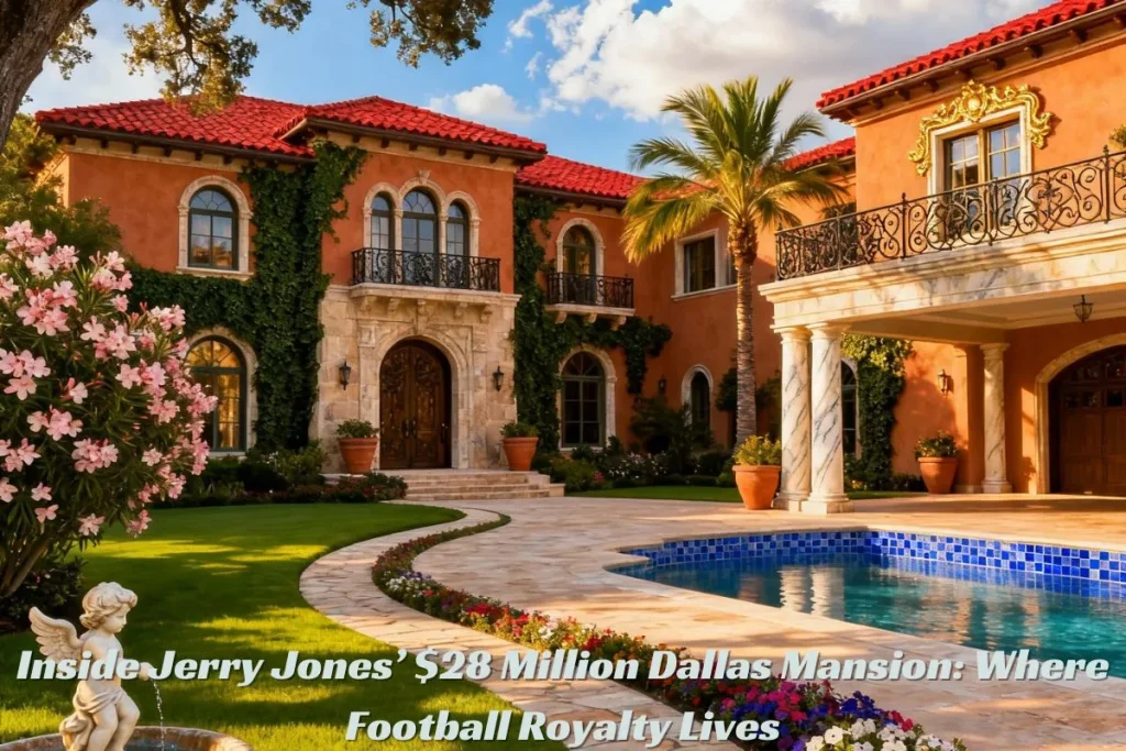 Inside Jerry Jones’ $28 Million Dallas Mansion Where Football Royalty Lives