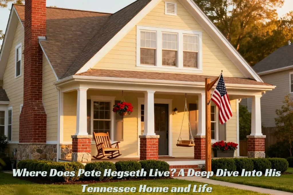 Where Does Pete Hegseth Live A Deep Dive Into His Tennessee Home and Life
