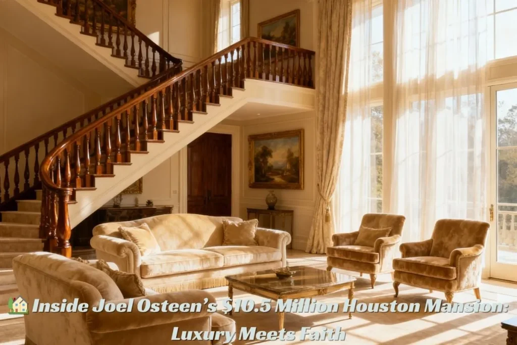 🏡 Inside Joel Osteen’s $10.5 Million Houston Mansion Luxury Meets Faith