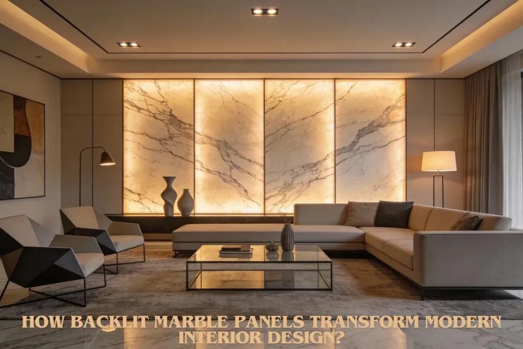 How Backlit Marble Panels Transform Modern Interior Design