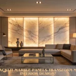 How Backlit Marble Panels Transform Modern Interior Design