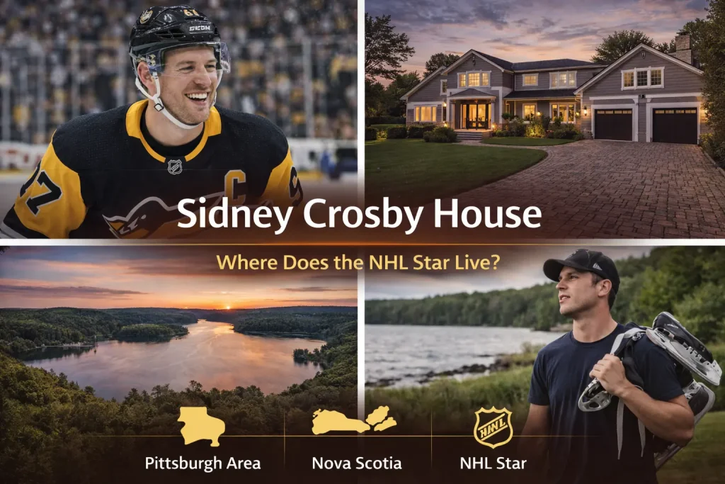 Sidney Crosby House Where Does the NHL Star Live