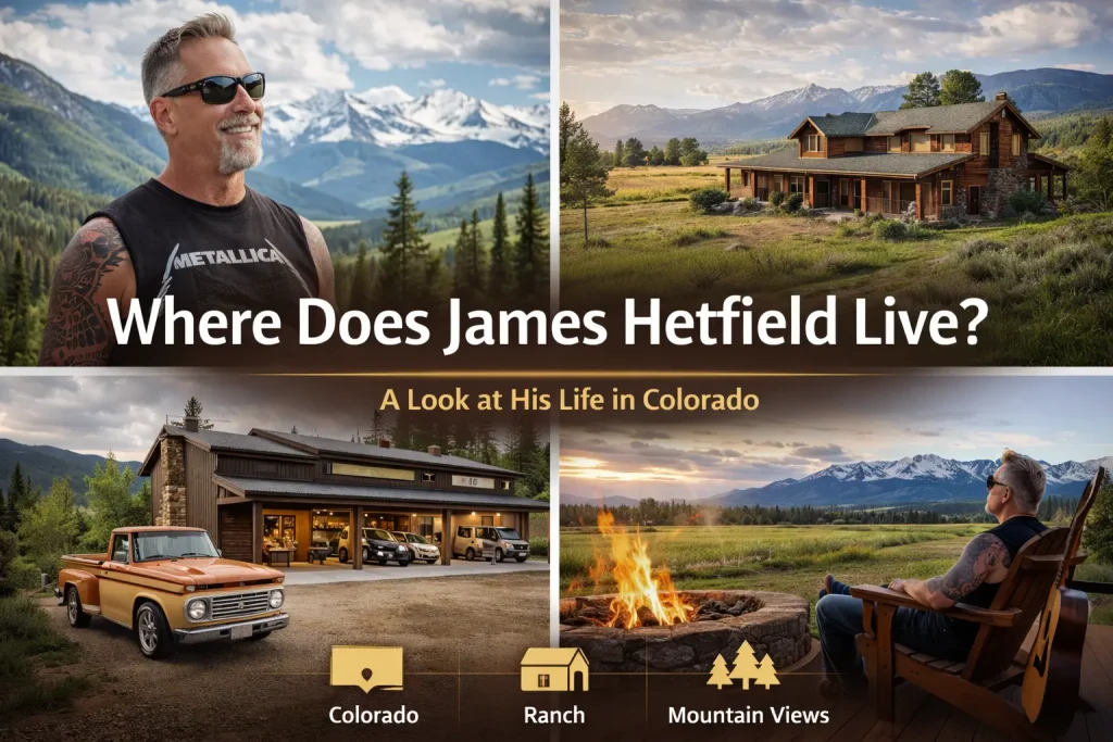 Where Does James Hetfield Live