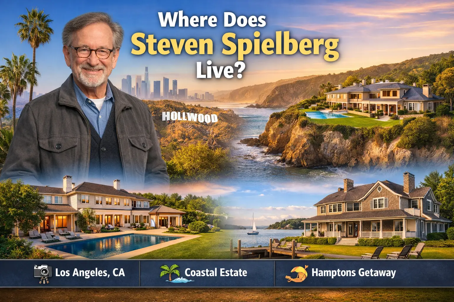 Where Does Steven Spielberg Live