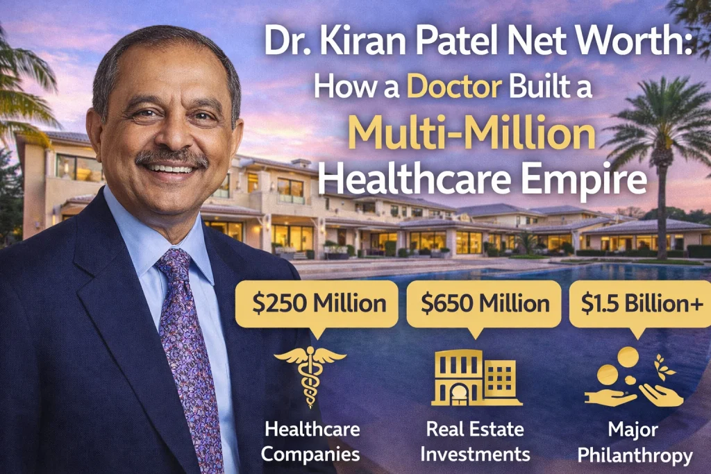Dr. Kiran Patel Net Worth