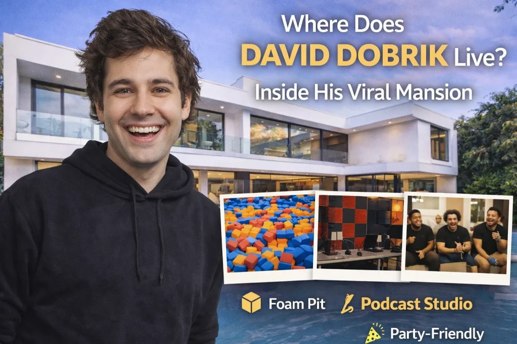 Where Does David Dobrik Live