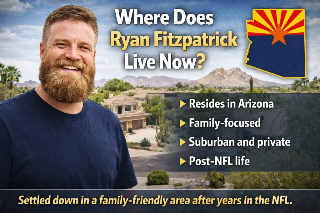 Where Does Ryan Fitzpatrick Live Now