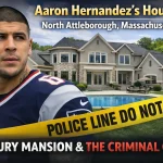 Aaron Hernandez house in North Attleborough Massachusetts luxury mansion with pool