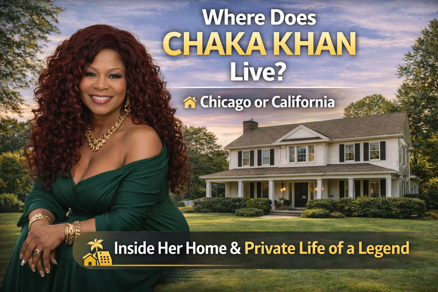 where does chaka khan live