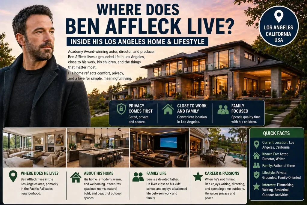 Where Does Ben Affleck Live