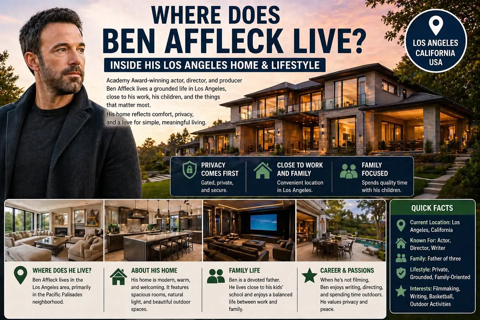 Where Does Ben Affleck Live