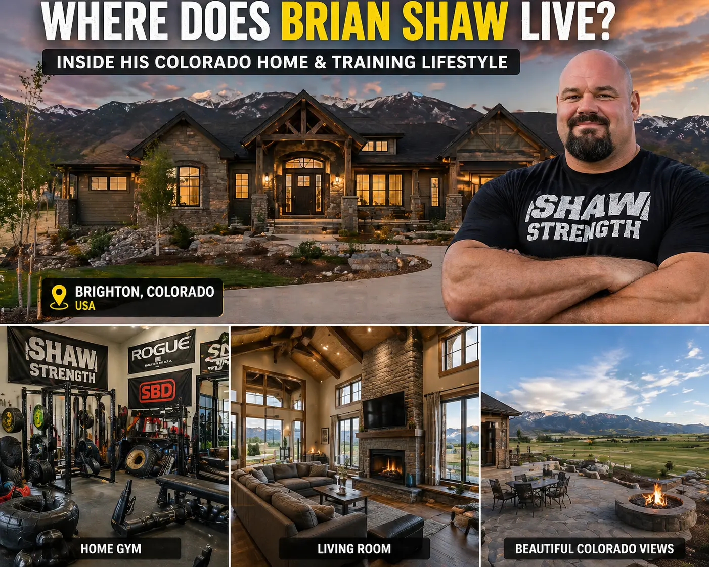 Where Does Brian Shaw Live