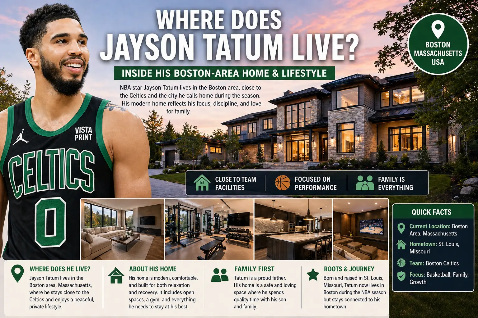 Where Does Jayson Tatum Live