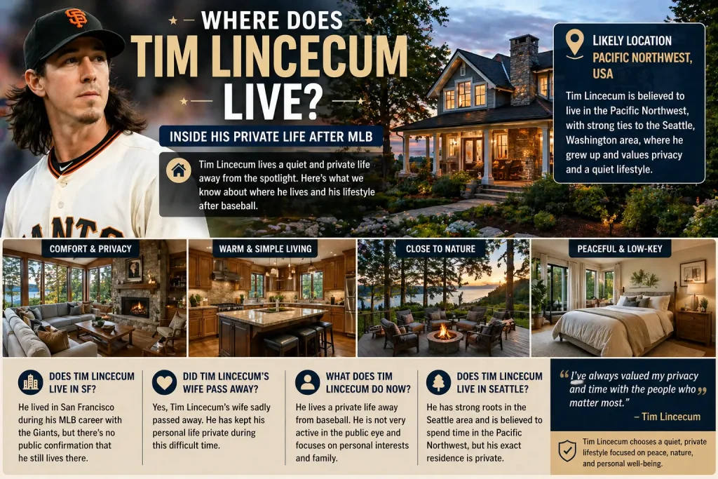 Where Does Tim Lincecum Live