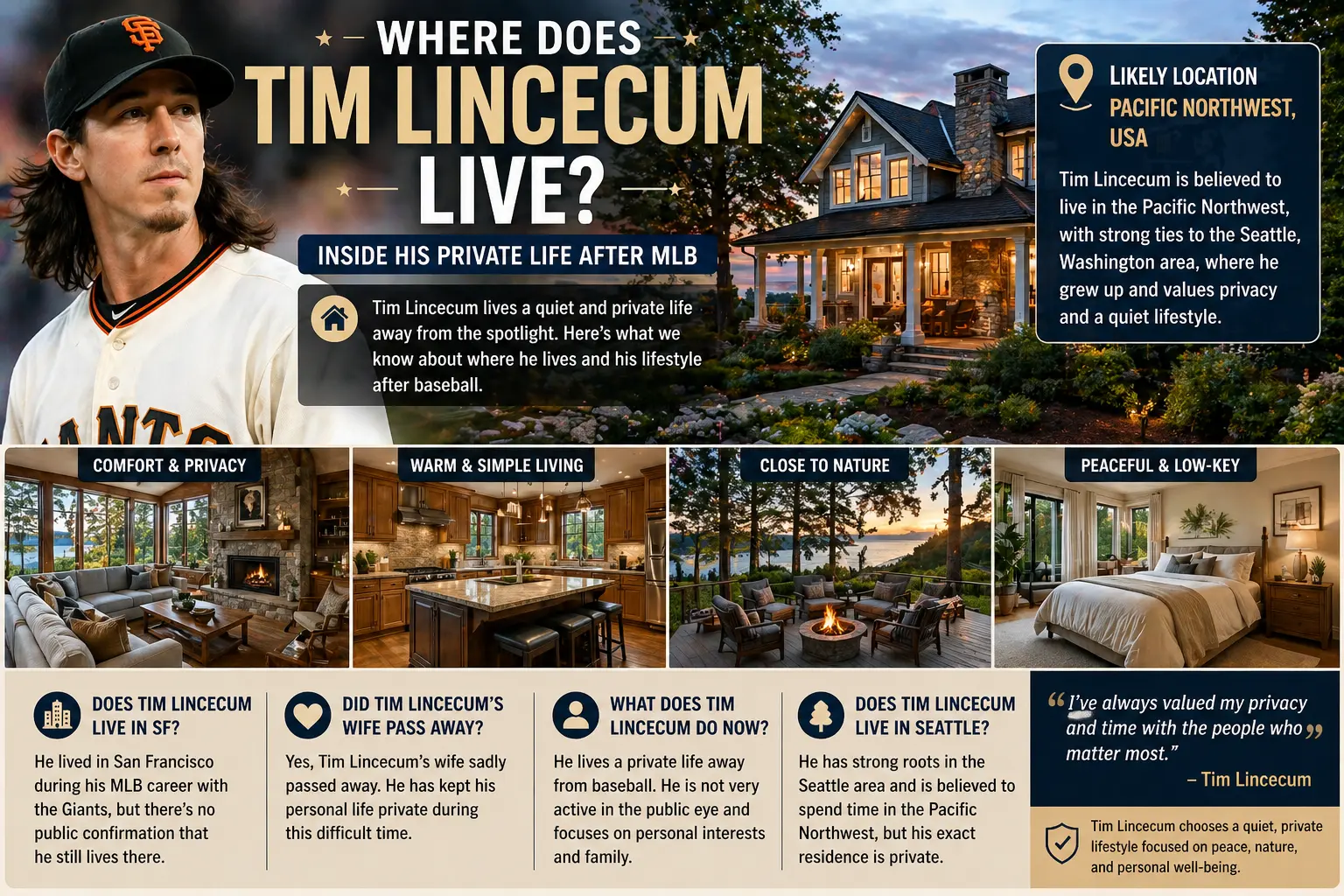 Where Does Tim Lincecum Live