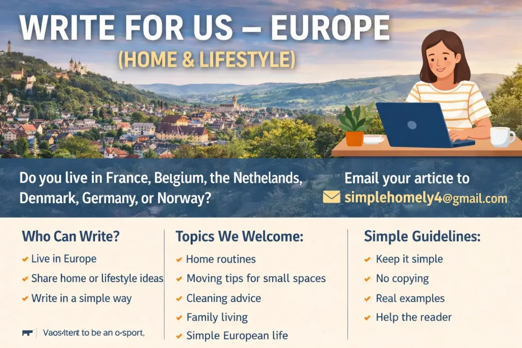 Write For Us – Europe