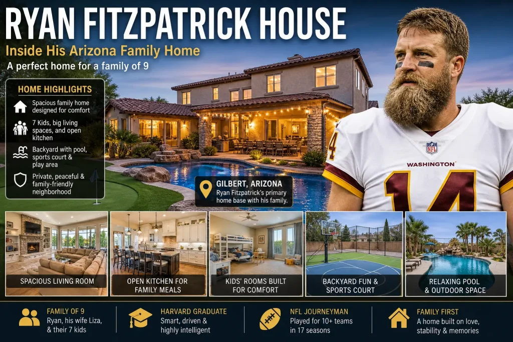 Where Does Ryan Fitzpatrick Live