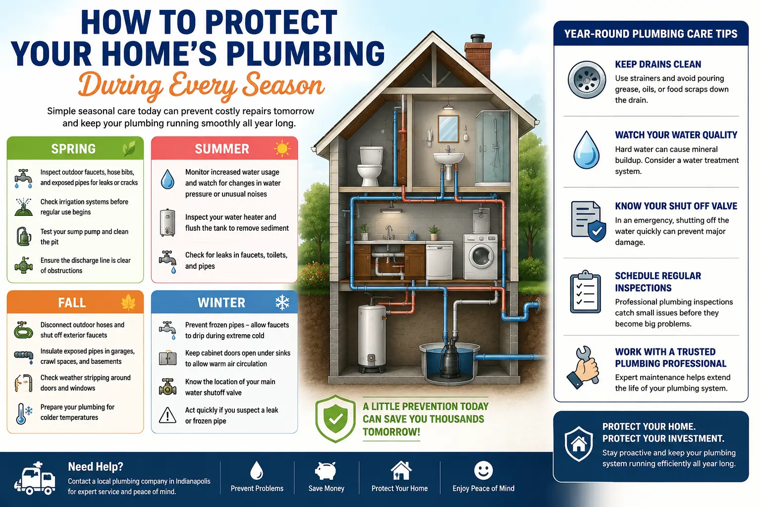 How to Protect Your Home's Plumbing During Every Season