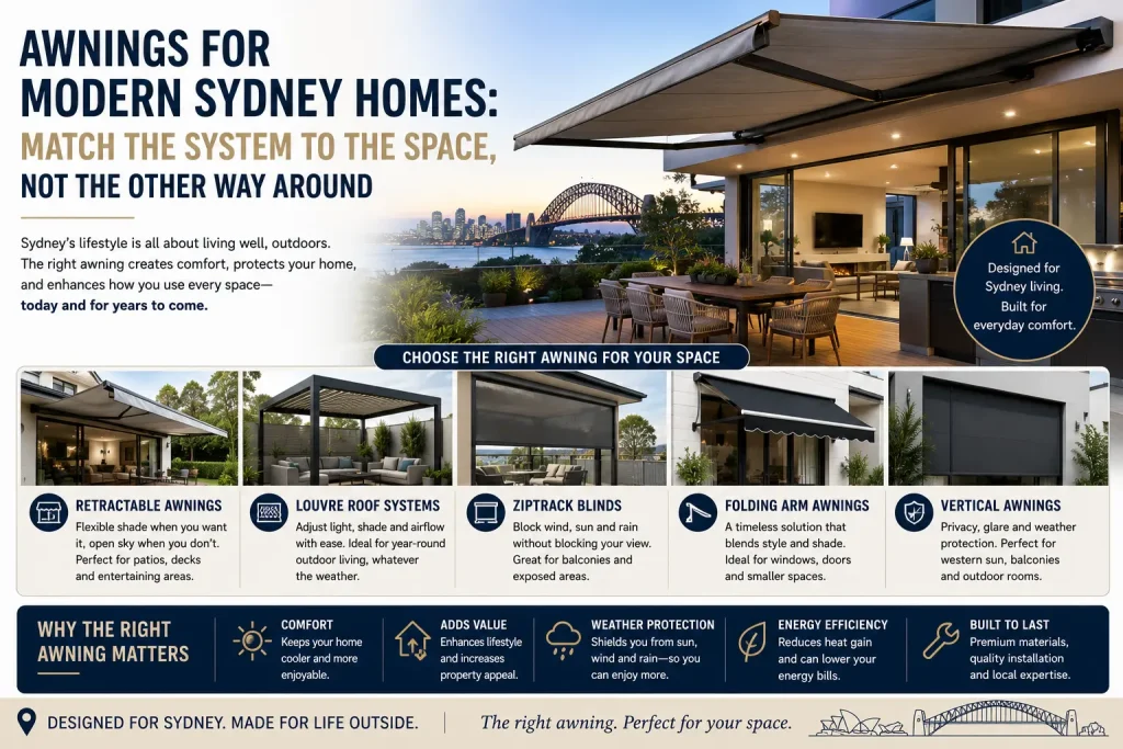 Awnings for Modern Sydney Homes