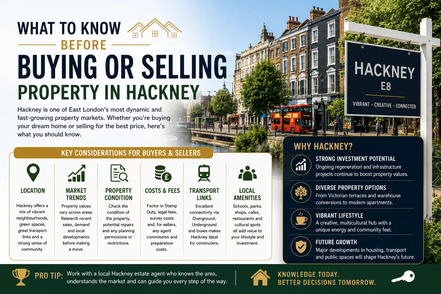 What to Know Before Buying or Selling Property in Hackney